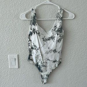 Free People tie dye seamless bodysuit. size XS/S
